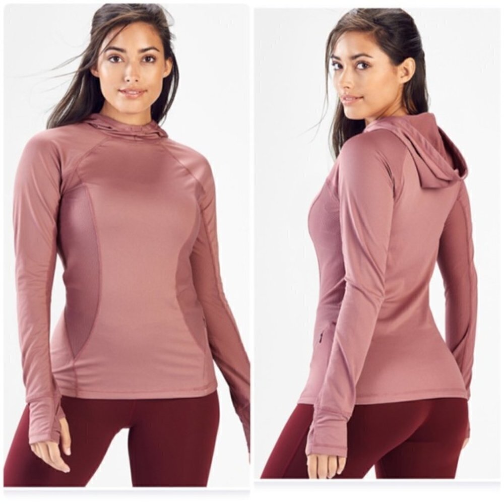 Fabletics Alecia Performance Hooded Pullover Med